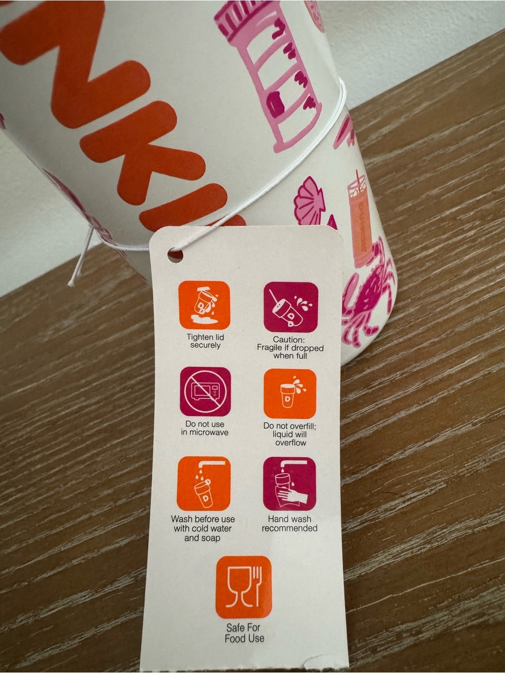 Dunkin’ Donuts Beach Tumbler - Picture 3 of 4